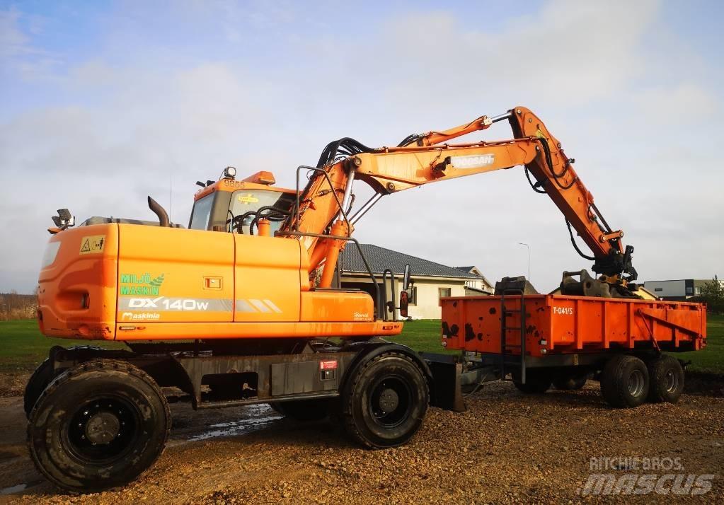 Doosan Dw 140 轮式挖掘机