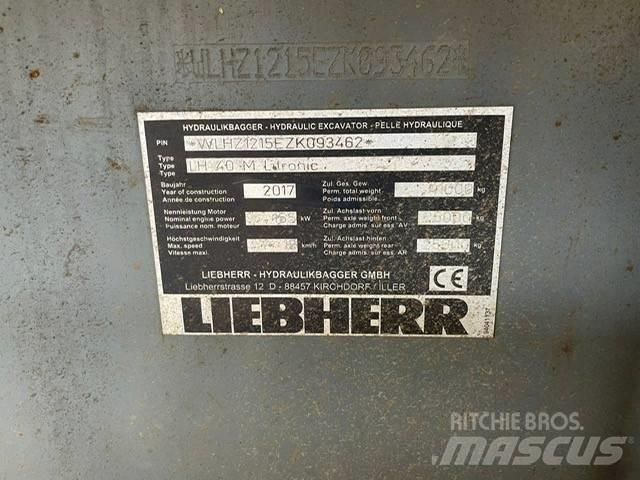 Liebherr LH40M 工业挖掘机