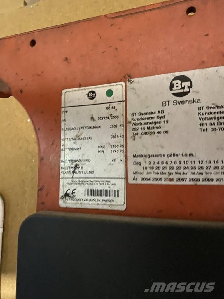 BT RR b 8 前移式叉车