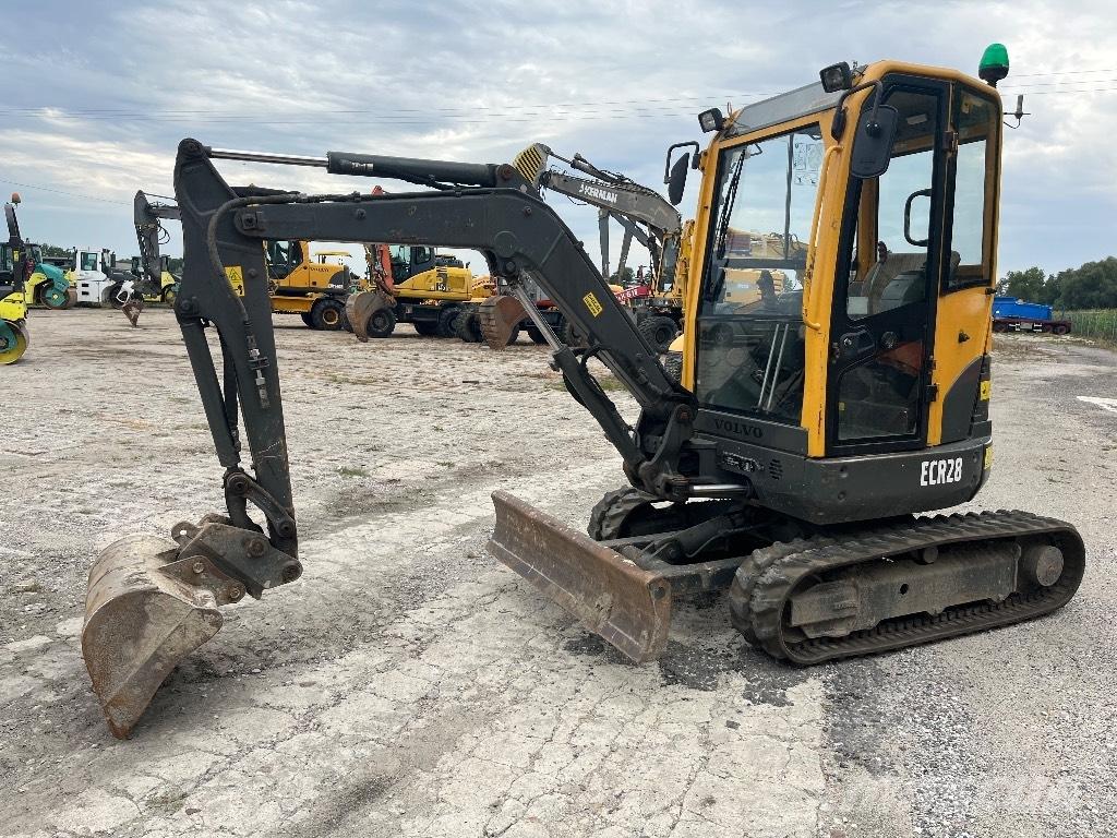 Volvo ECR 28 小型挖掘机