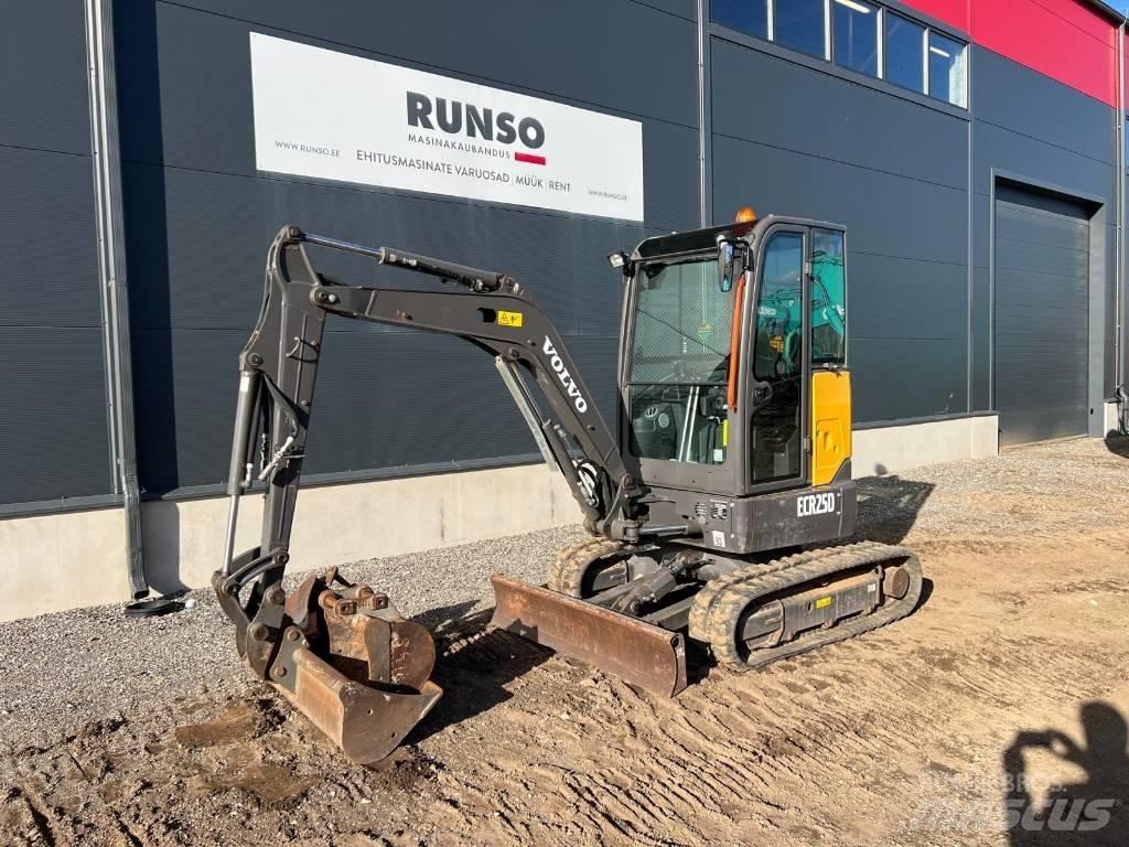 Volvo ECR 25 D 小型挖掘机