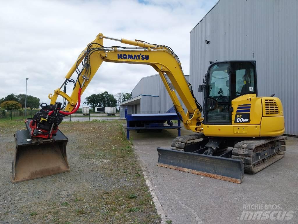 Komatsu PC80MR-5 中型挖掘机