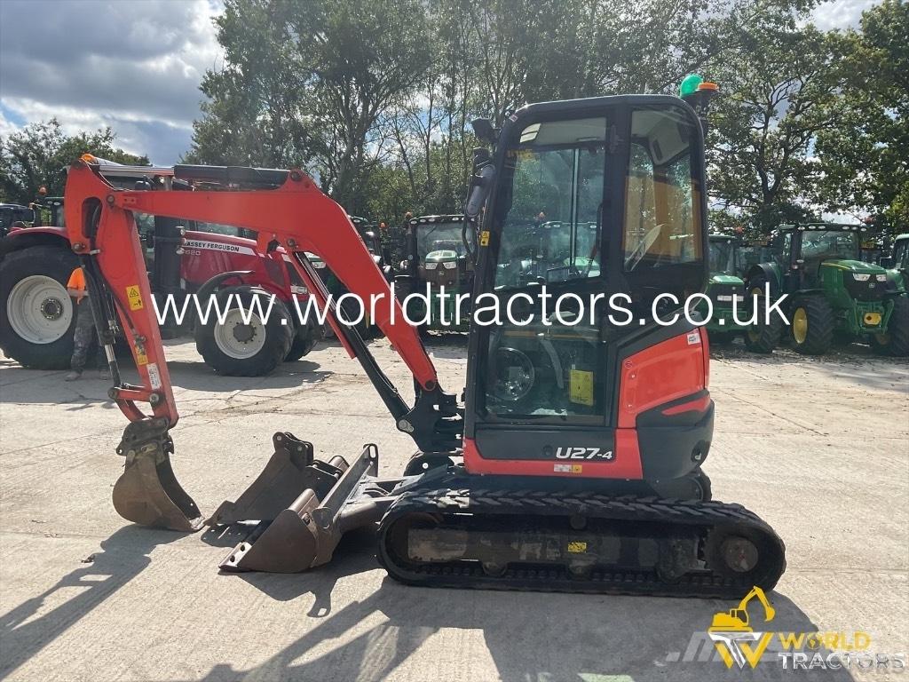 Kubota U 27-4 小型挖掘机
