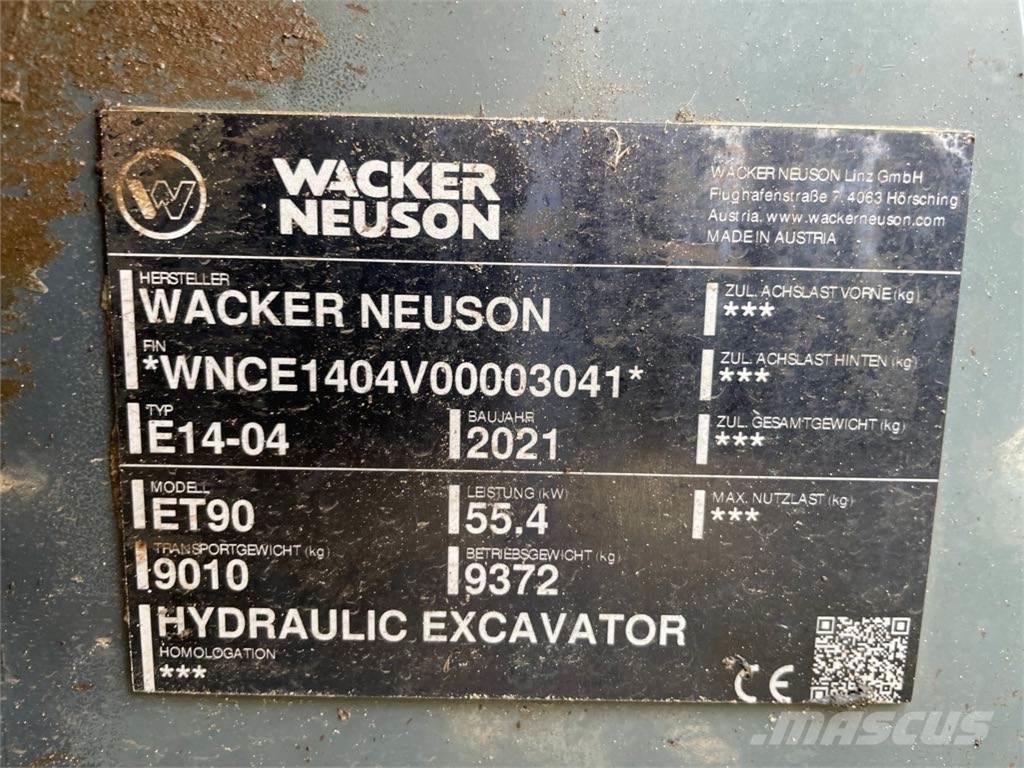 Wacker Neuson ET90 履带挖掘机