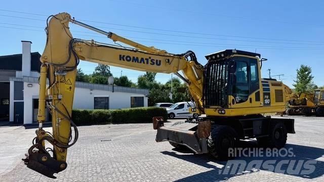 Komatsu PW 180-10 轮式挖掘机