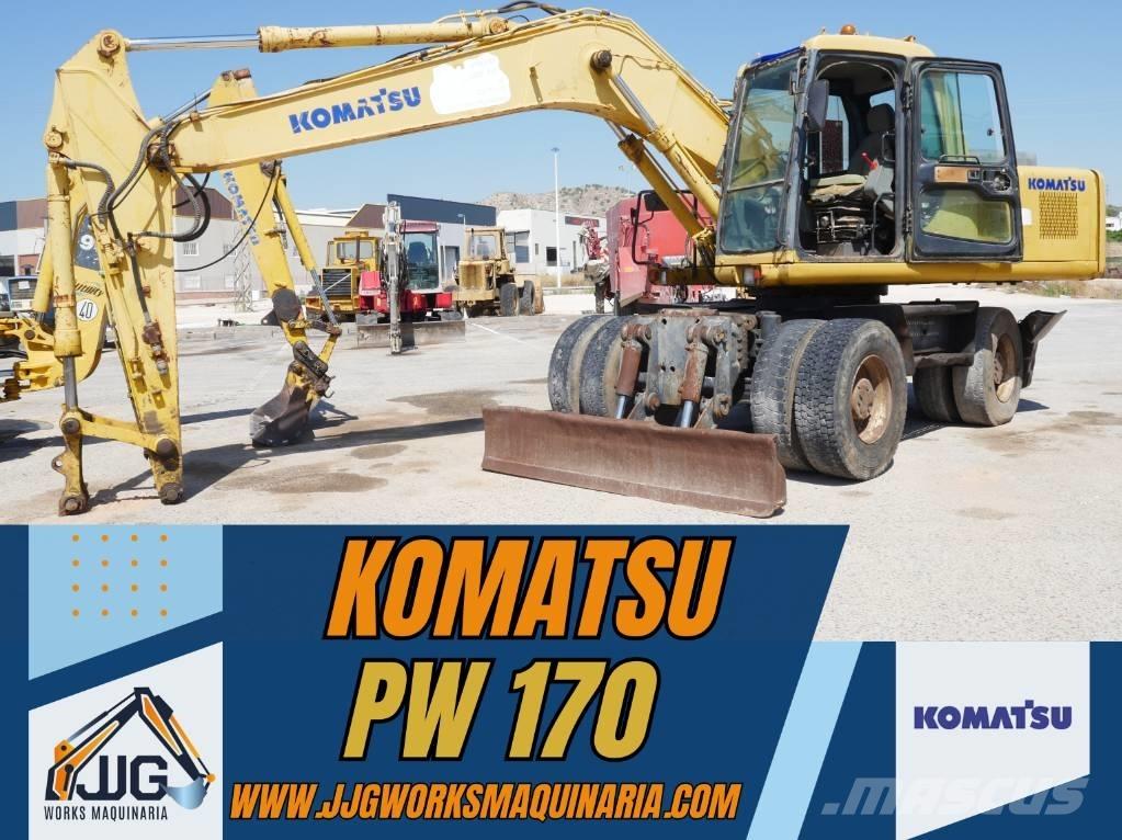 Komatsu PW 170 轮式挖掘机