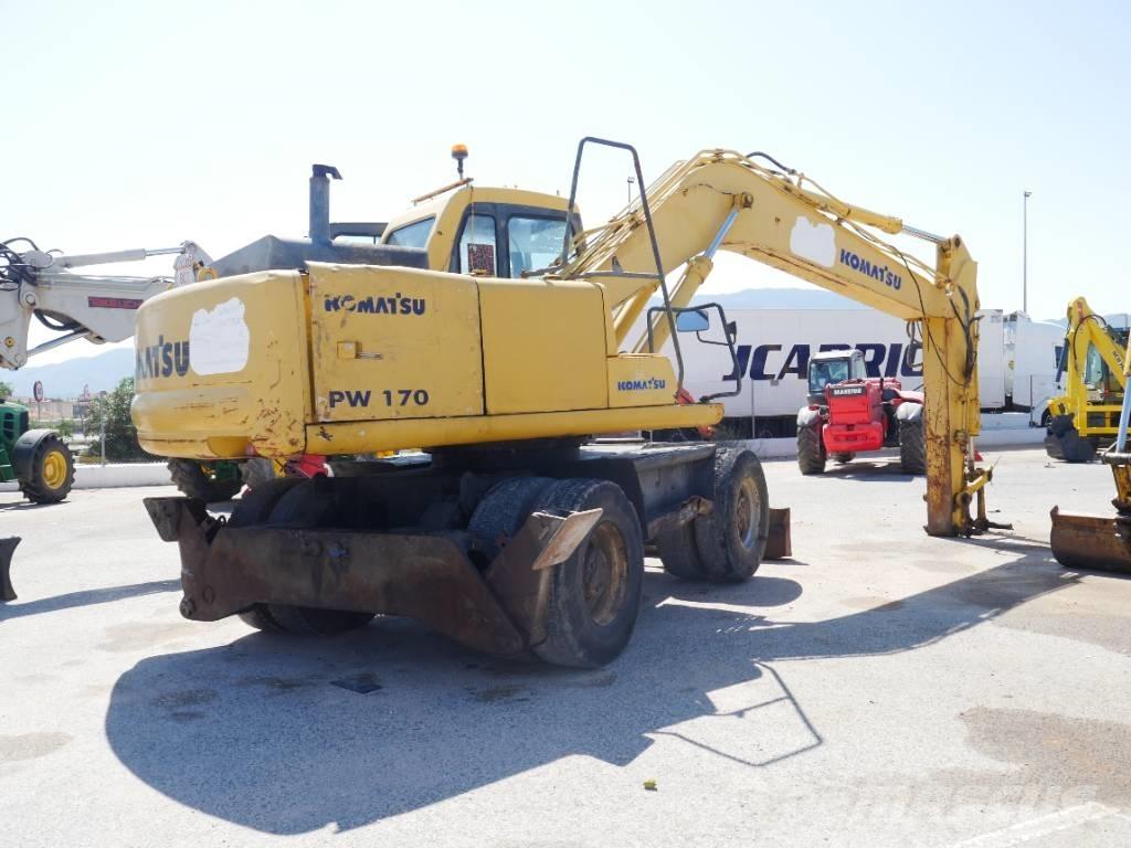 Komatsu PW 170 轮式挖掘机