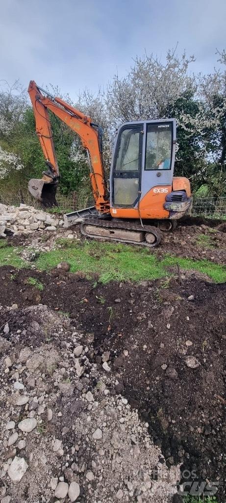 Hitachi Ex35 小型挖掘机