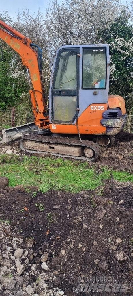 Hitachi Ex35 小型挖掘机
