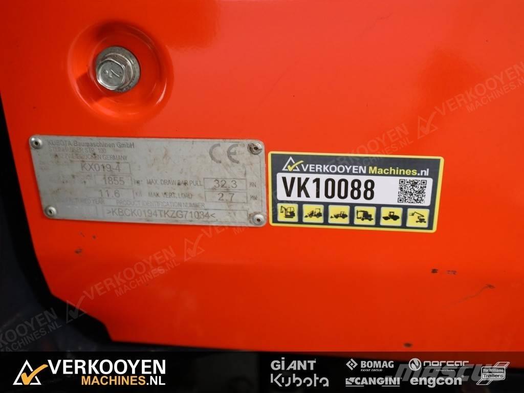 Kubota KX019-4 小型挖掘机