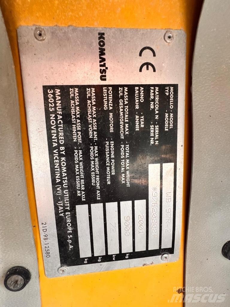 Komatsu WB 97 R-2 反铲装载机