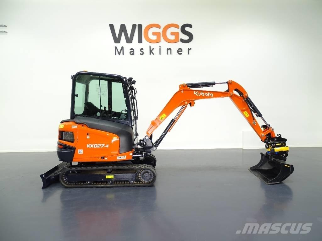Kubota KX 027-4 小型挖掘机