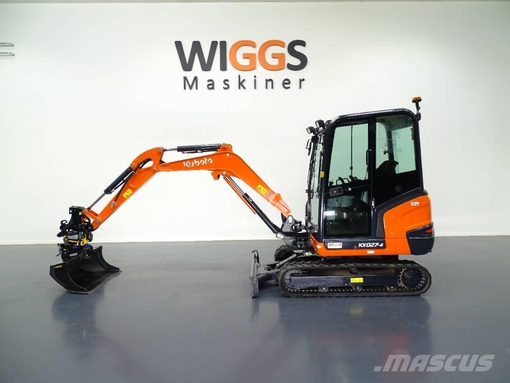 Kubota KX 027-4 小型挖掘机