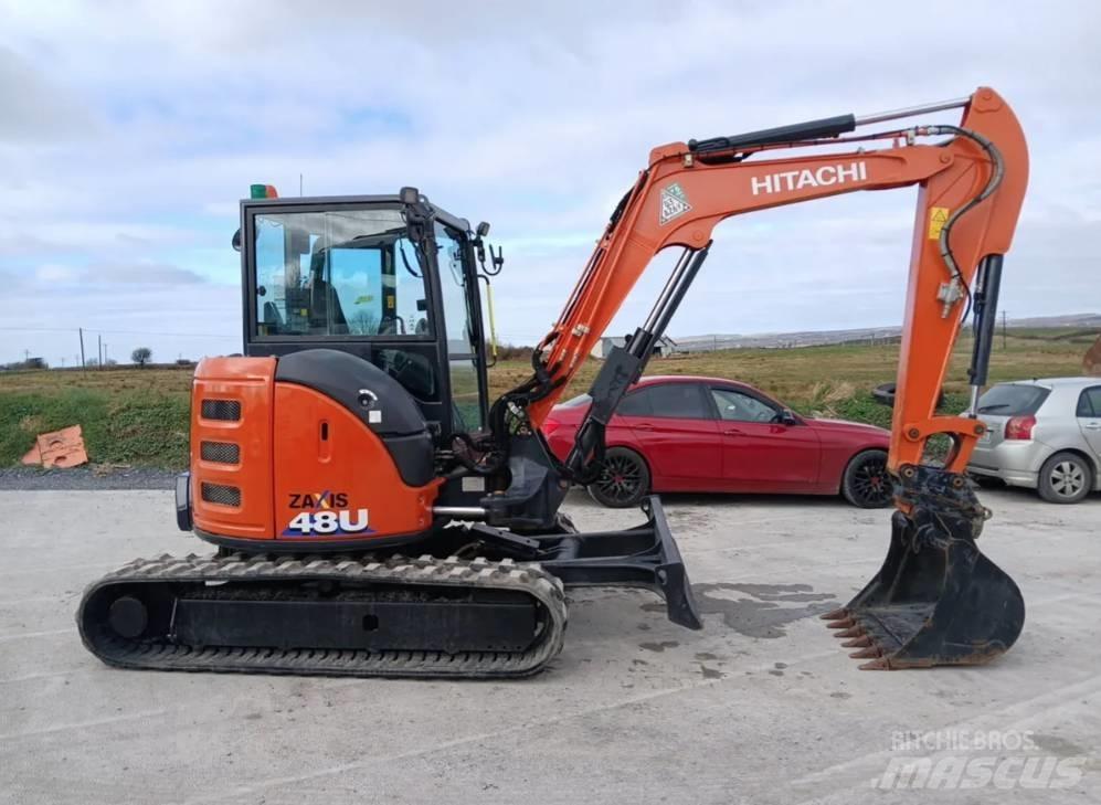 Hitachi ZX 48 U 小型挖掘机