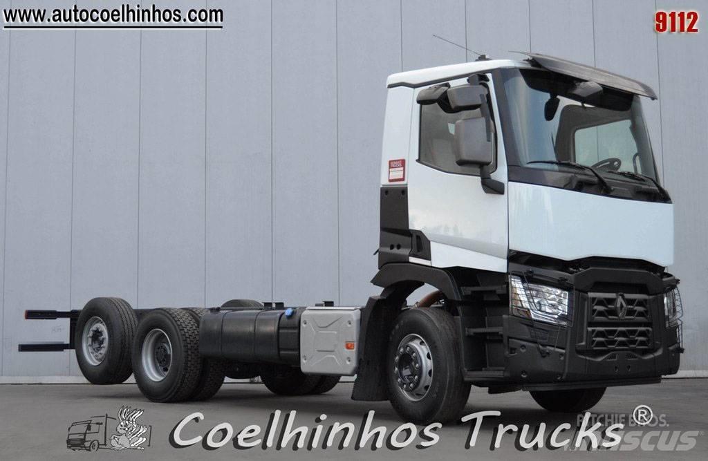 Renault T 440  6x2 平板车
