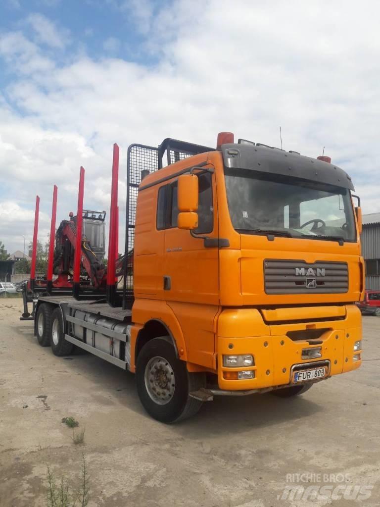 MAN TGA 33.530 木材运输车