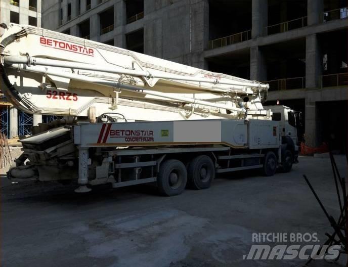 Betonstar 52M-5RZ 混凝土输送泵|布料机