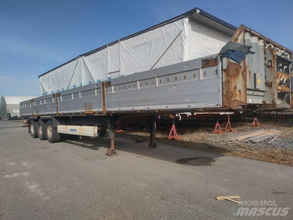 Krone alumiinilaidat 平板半挂车\侧翻自卸半挂车