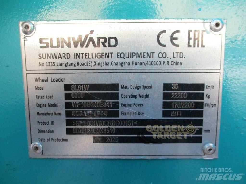 Sunward SL61W 轮式装载机