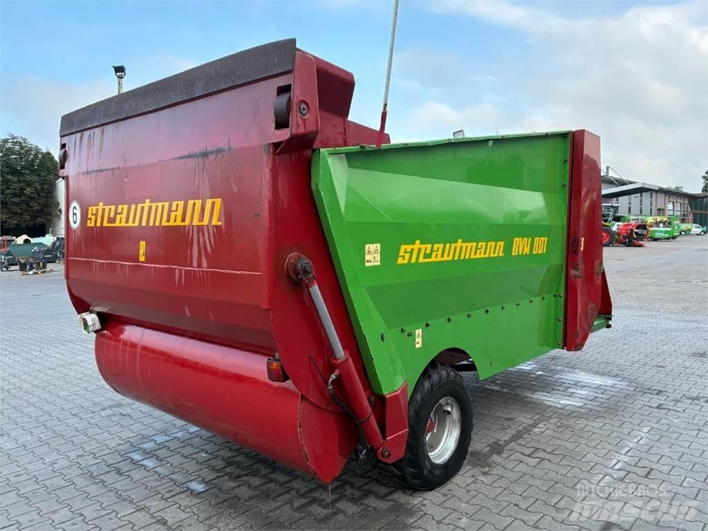 Strautmann BVW 801 装料斗，气动吸粮机，升运机