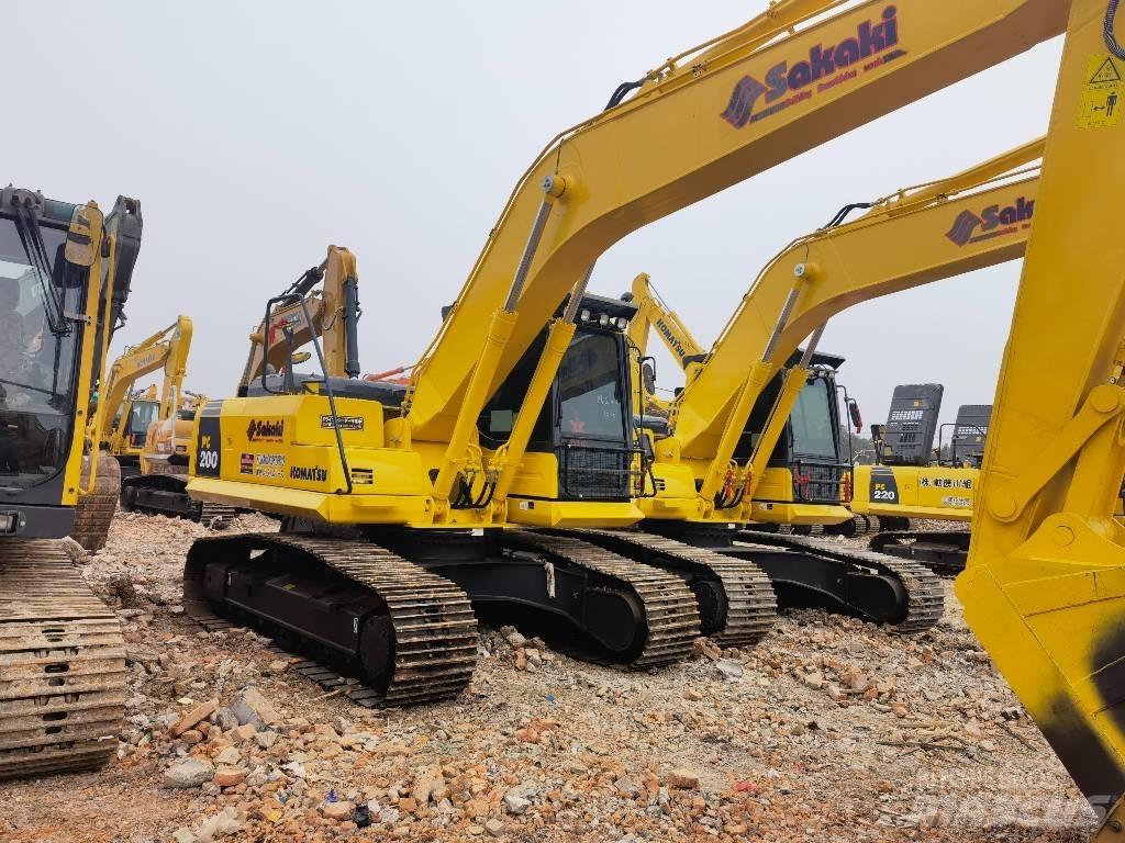 Komatsu pc200-8 履带挖掘机