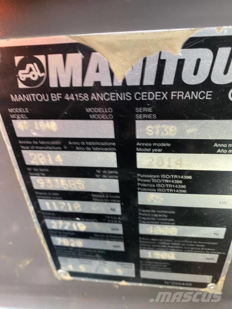 Manitou MT 1840 伸缩臂叉装车|叉装车