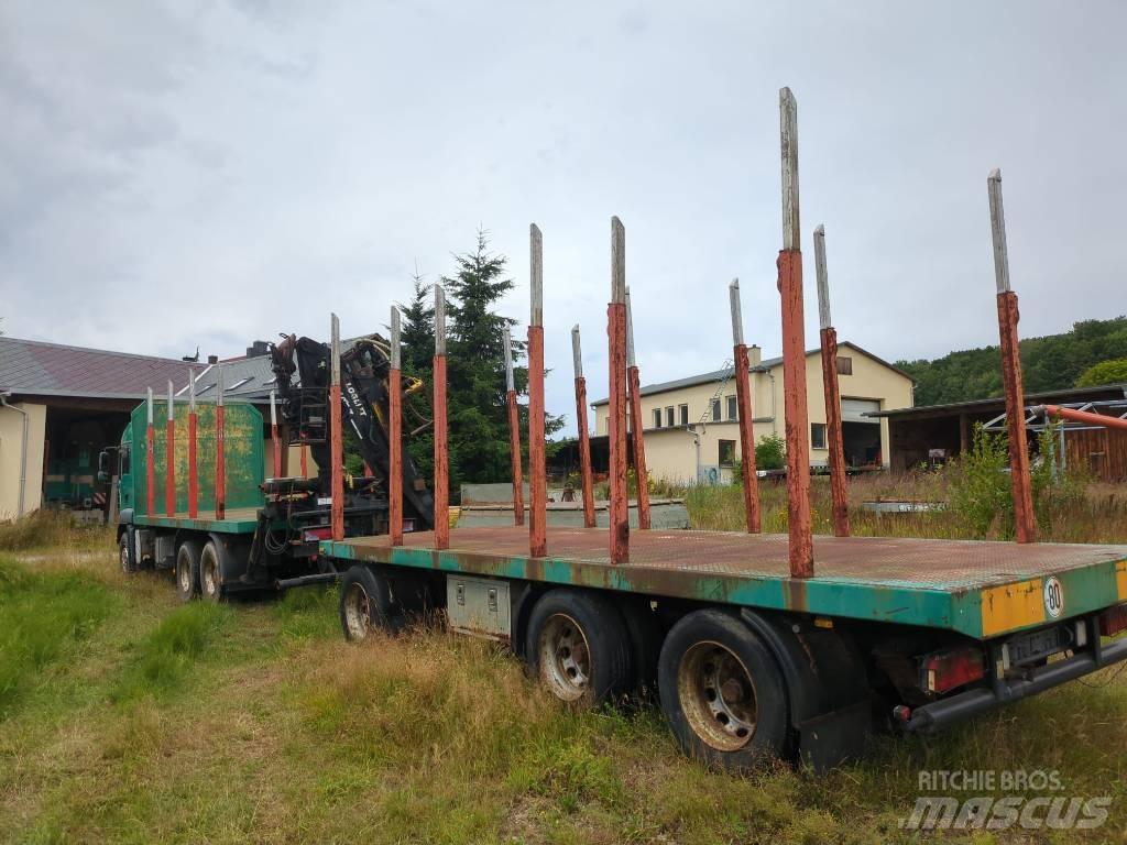 MAN TGA 33.430 木材运输车