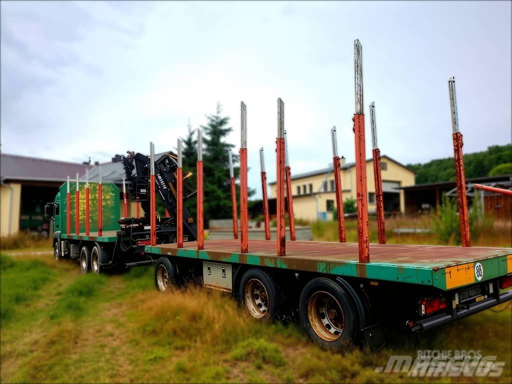 MAN TGA 33.430 木材运输车