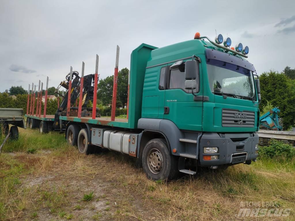 MAN TGA 33.430 木材运输车