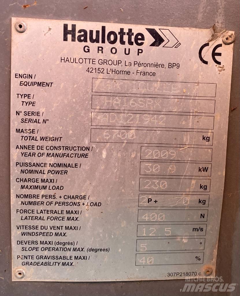 Haulotte HA 16 SPX 曲臂高空工作平台