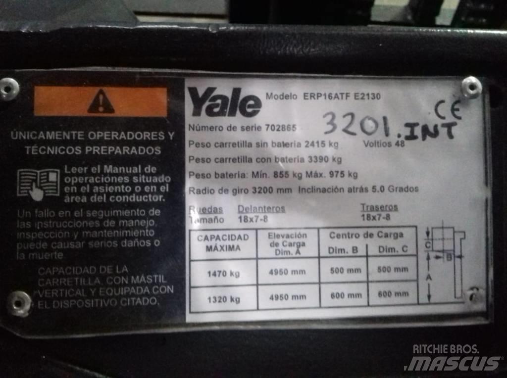 Yale ERP 16ATF 电动叉车
