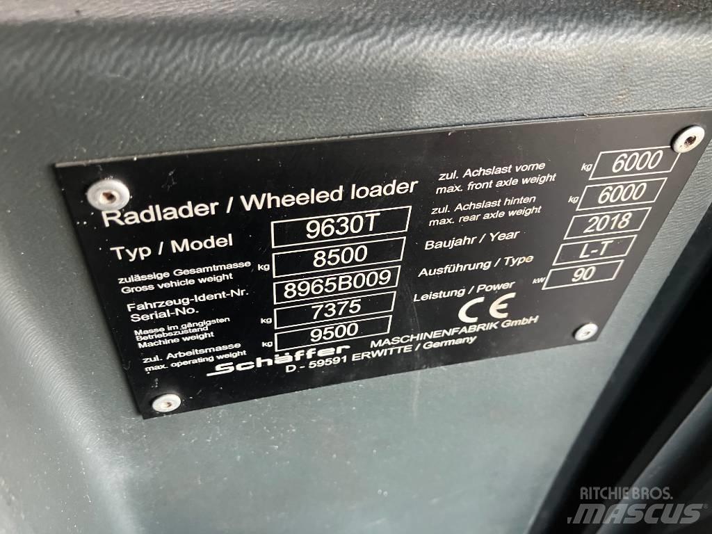 Schäffer 9630T 电动叉车