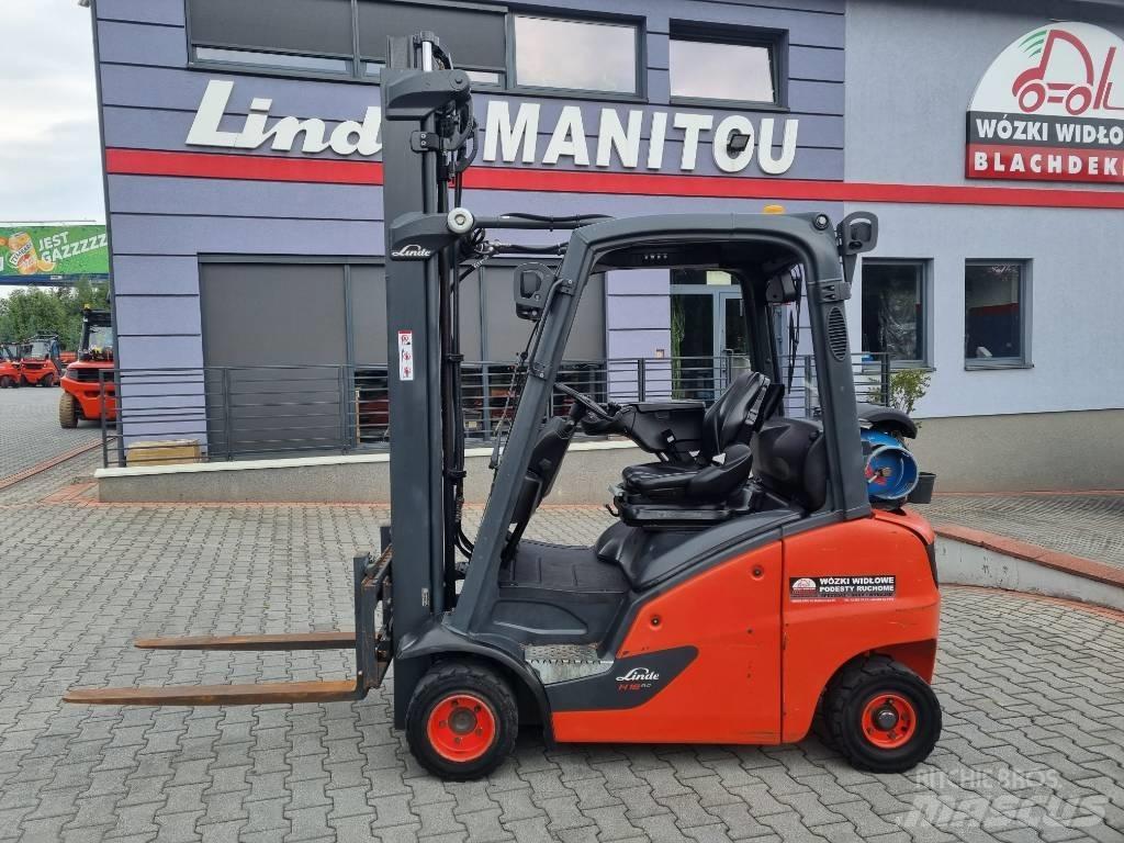 Linde H18T-01 天然气叉车