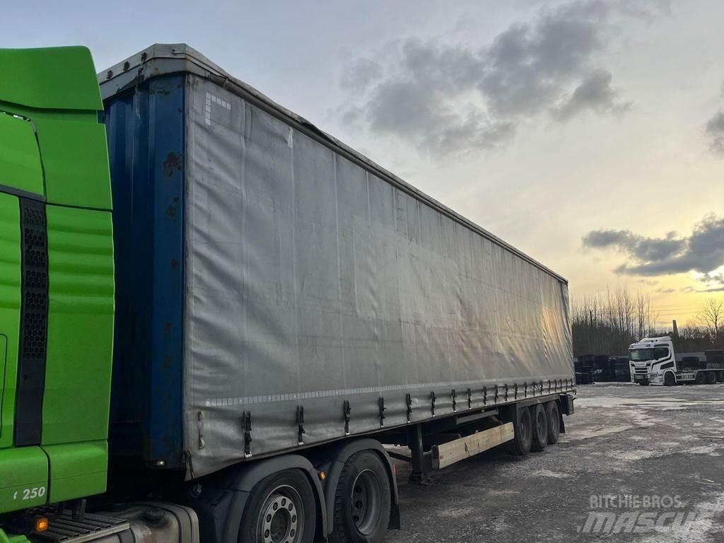 Krone SD 侧帘半挂车
