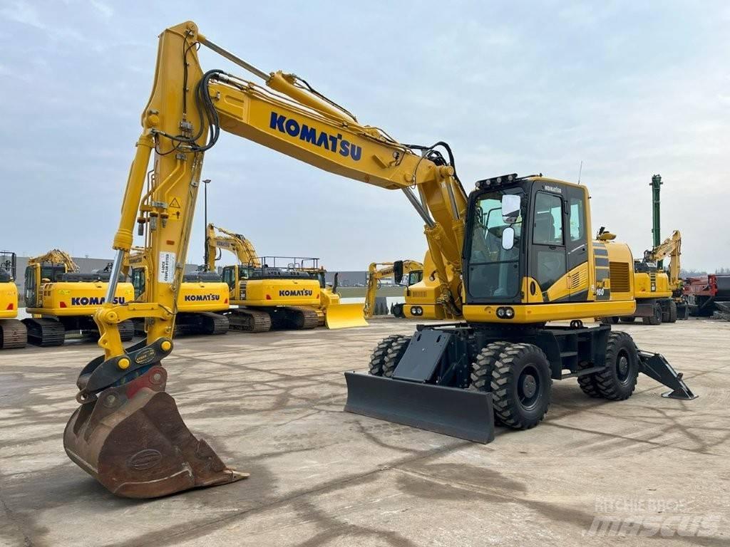 Komatsu PW160-11 轮式挖掘机