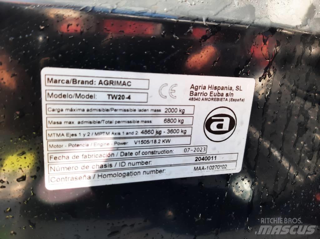 Agrimac TW20-4KL 越野叉车|叉装车