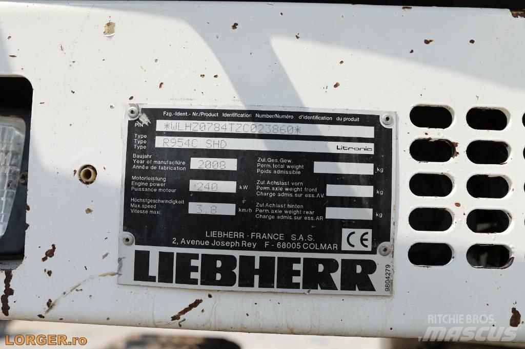 Liebherr R954 C SHD 履带挖掘机