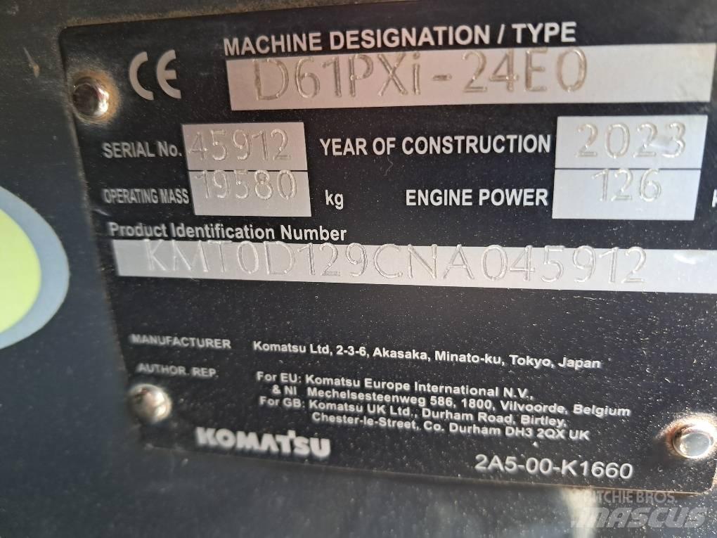 Komatsu D61PXI-24E0 履带式推土机