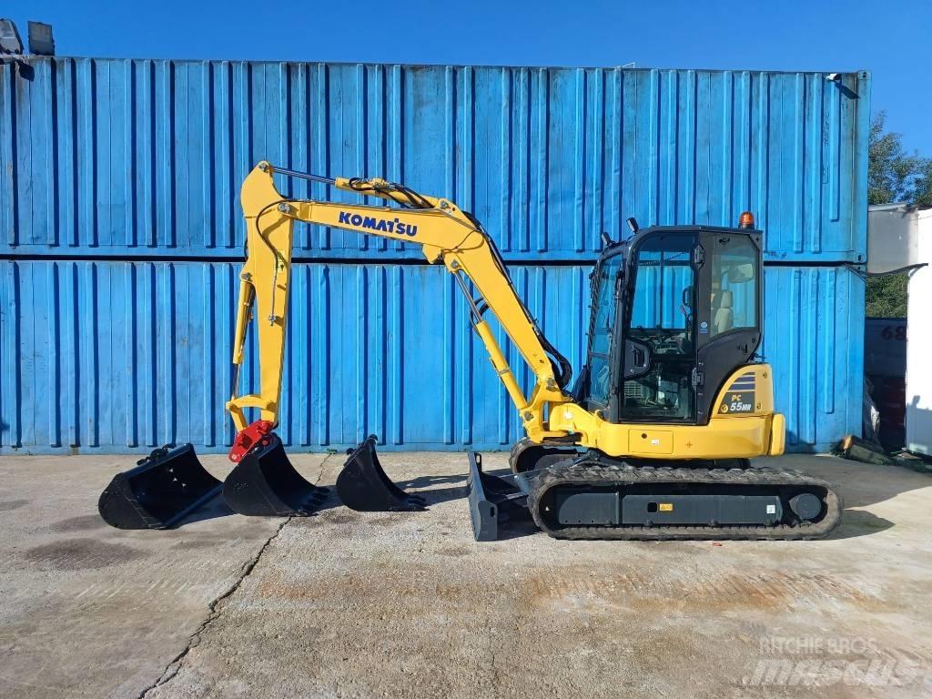 Komatsu PC 55 MR-5 小型挖掘机