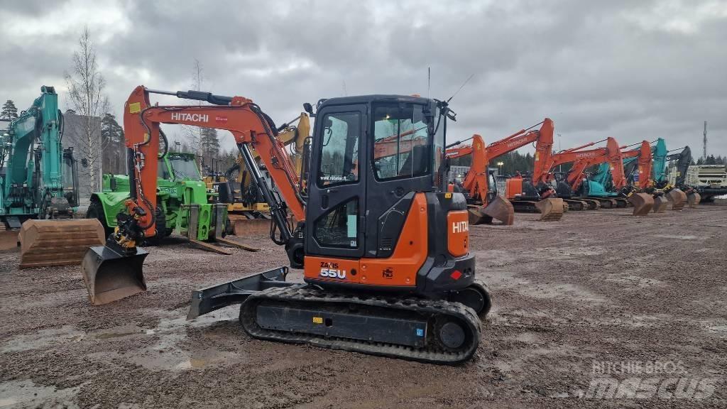 Hitachi ZX55-6CLR 小型挖掘机