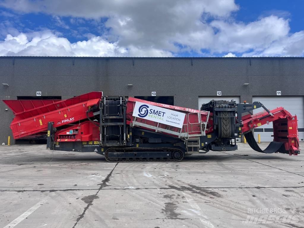 Terex Finlay 883+ 移动式筛分机