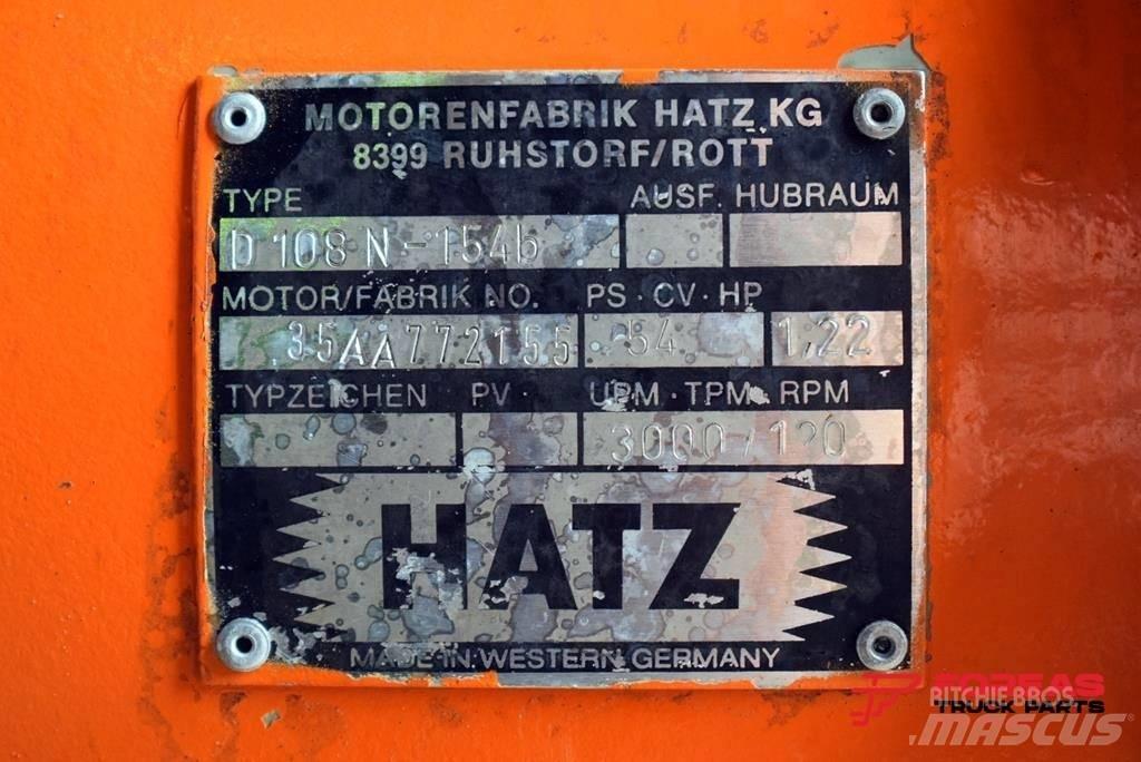 Hatz D 108 N - 154b 汽油发电机