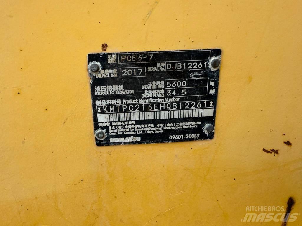 Komatsu PC 56-7 小型挖掘机
