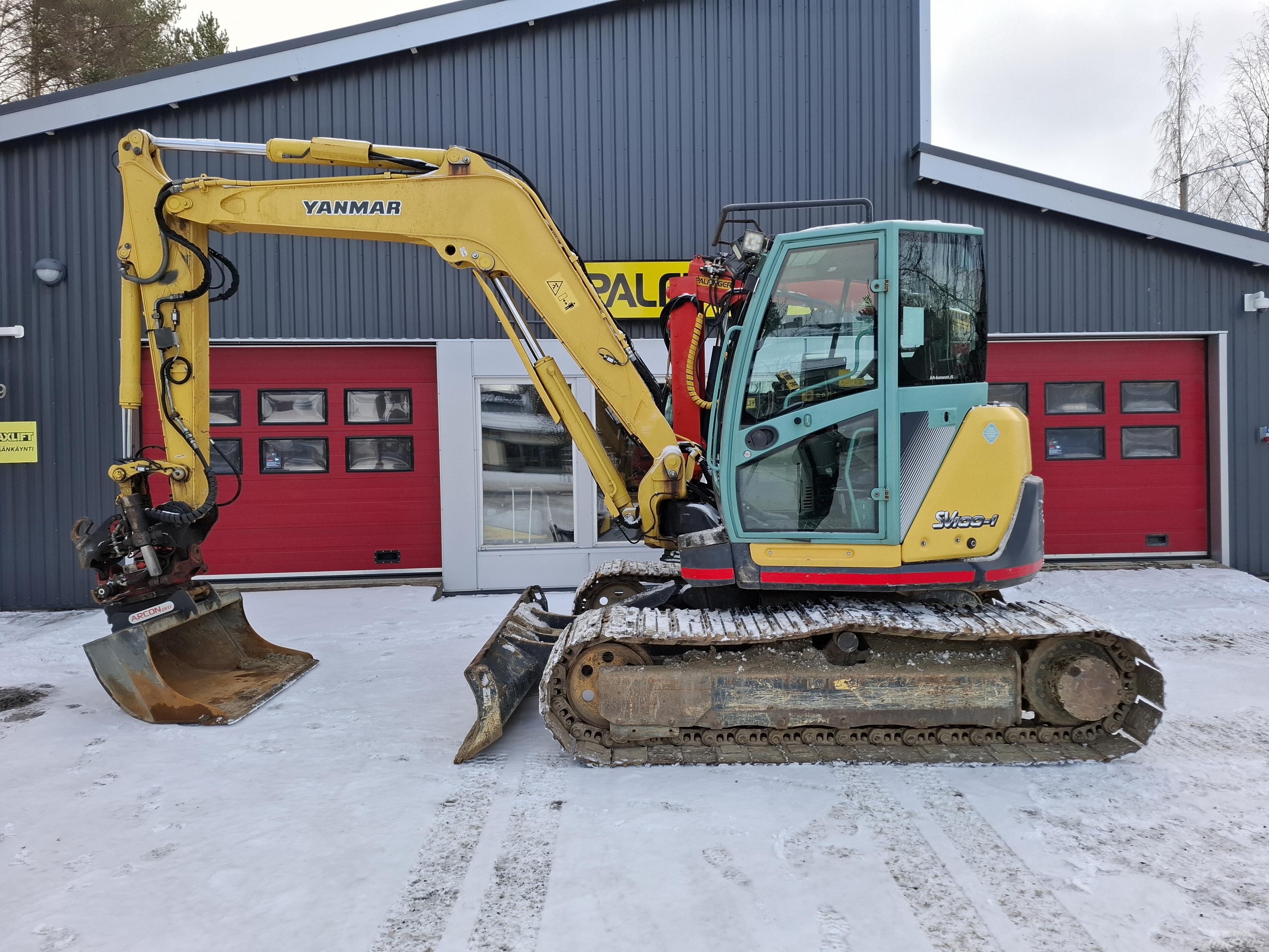 Yanmar SV100-1A 中型挖掘机