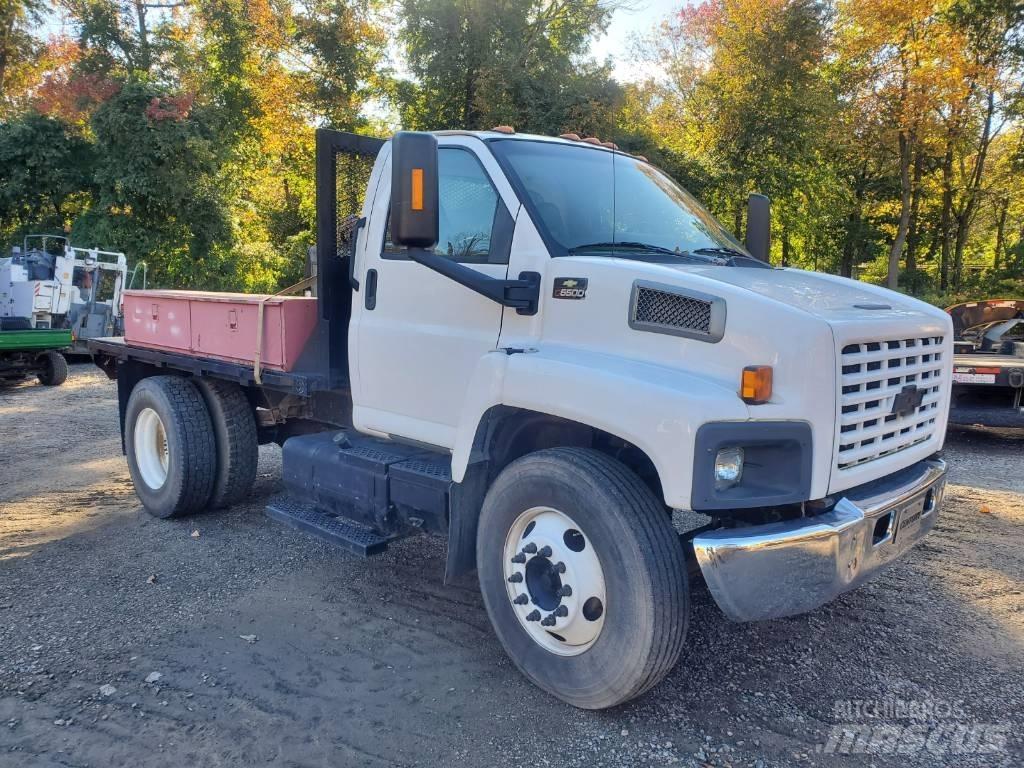 GMC 6500 平板栏板货车