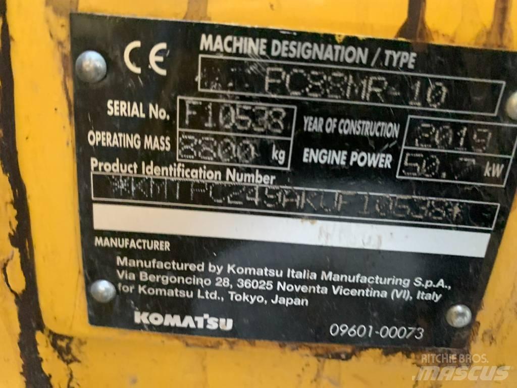 Komatsu PC 88 MR-10 履带挖掘机