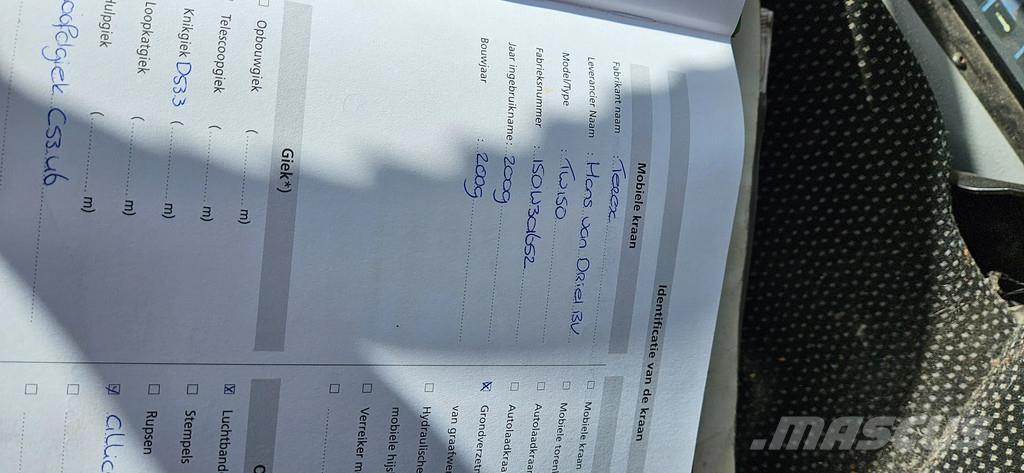 Terex TW150 轮式挖掘机