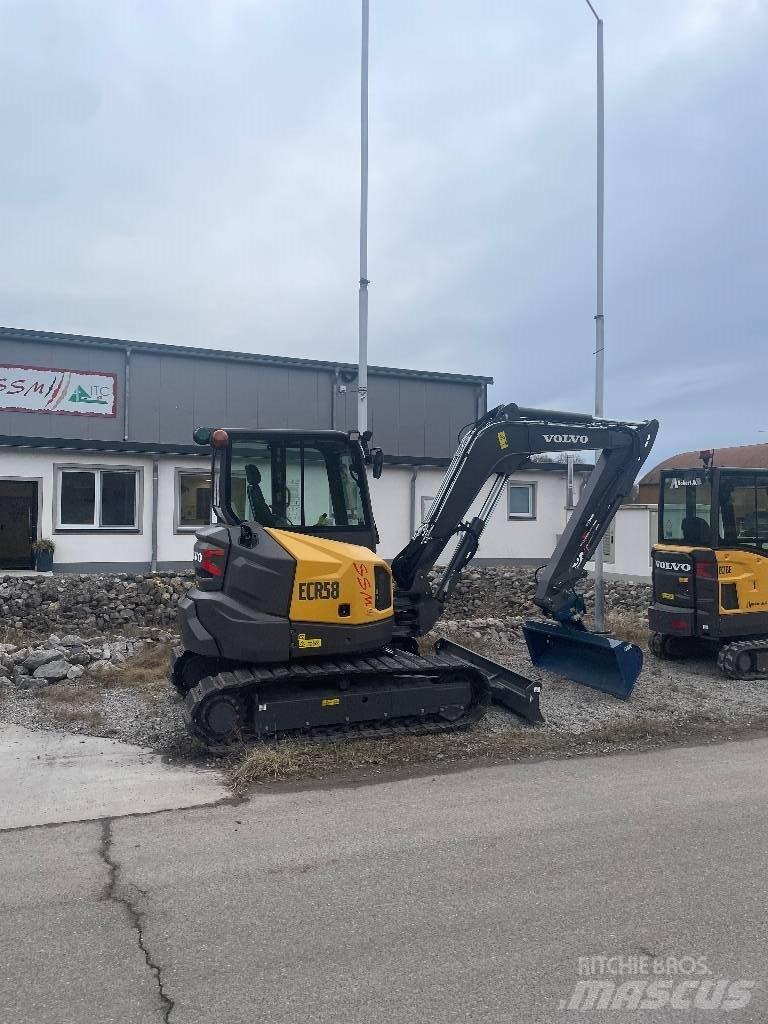 Volvo ECR 58 F 小型挖掘机