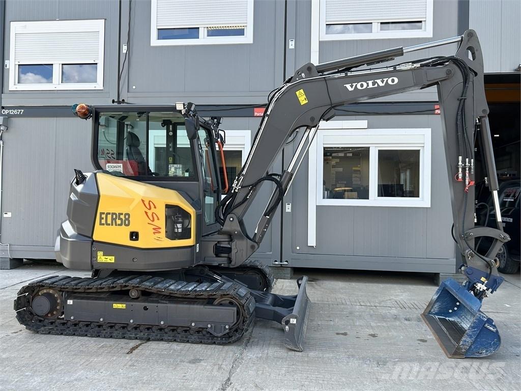 Volvo ECR 58 F 小型挖掘机