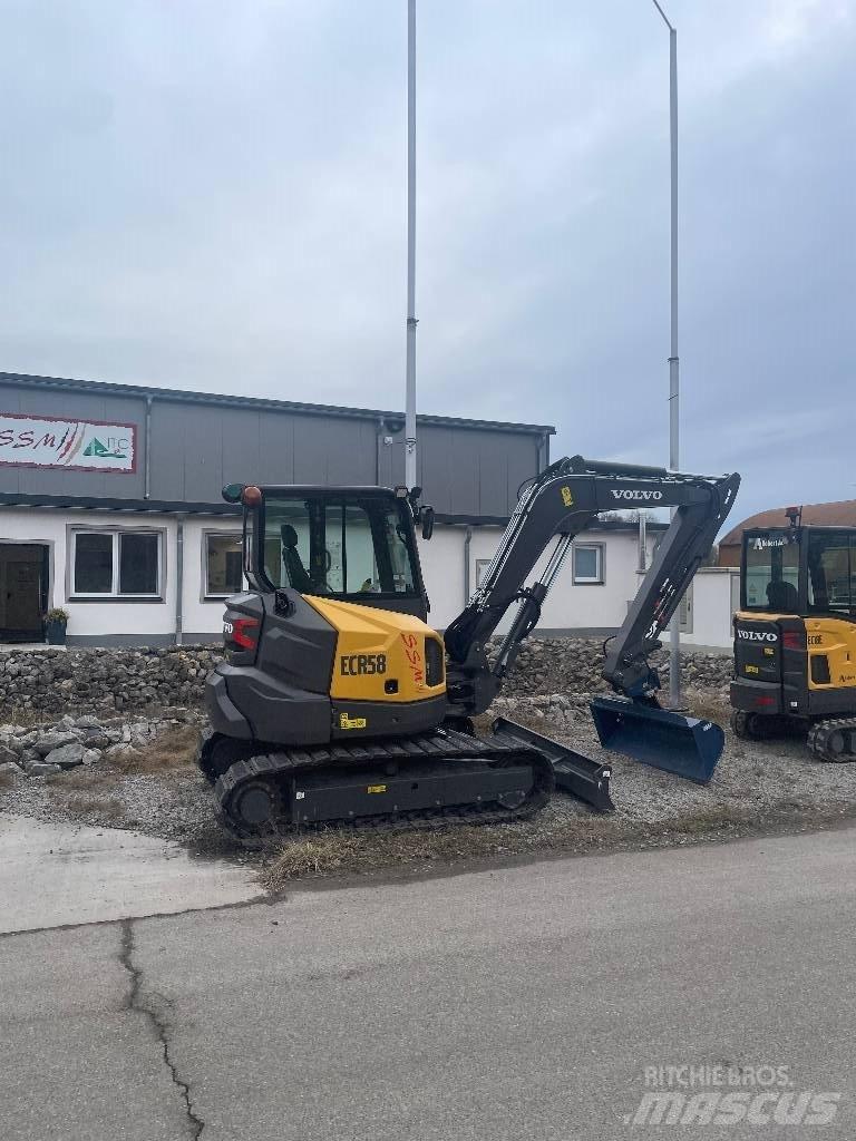 Volvo ECR 58 F 小型挖掘机